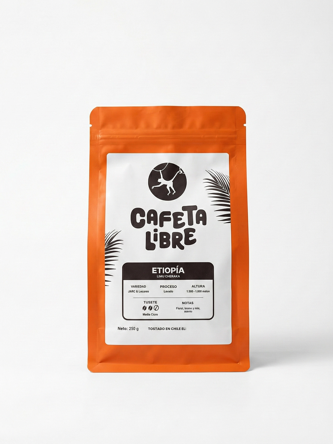 Cafeta Libre - Etiopía 250 g 1