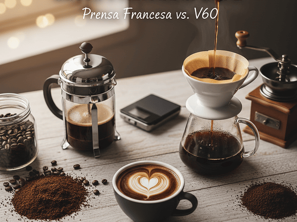 Cómo preparar el café perfecto en casa: Guía paso a paso para Prensa Francesa y V60