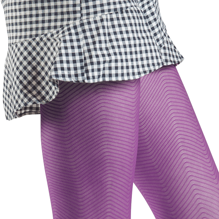 PANTY DISEÑO COLECCION CON PUNTERA 11676N 2