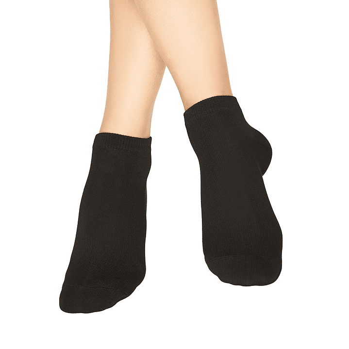 CALCETIN TOBILLO ESCOLAR BAMBU PACK 3  4