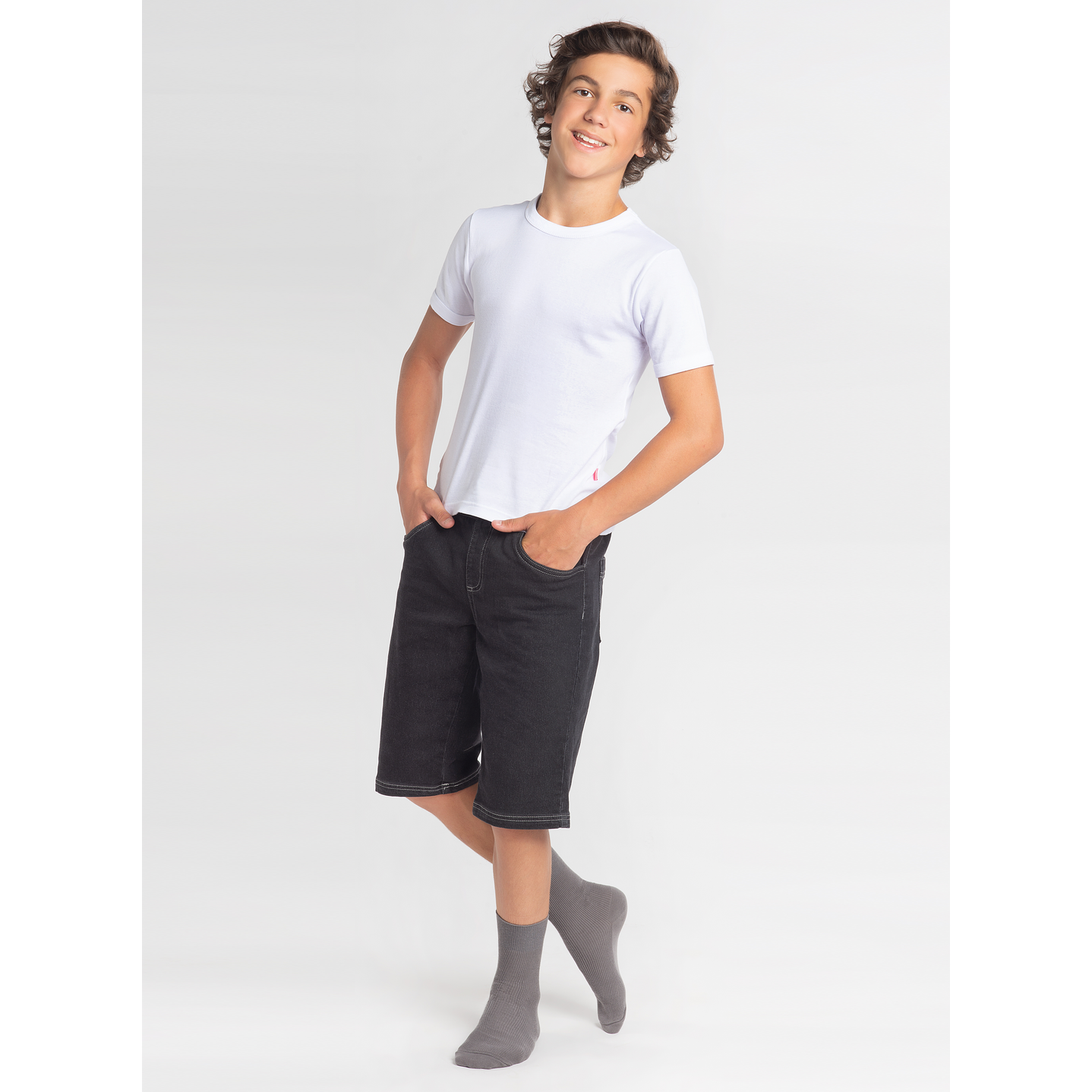 CALCETÍN ESCOLAR CORTO ALGODÓN PACK 2 2802 3