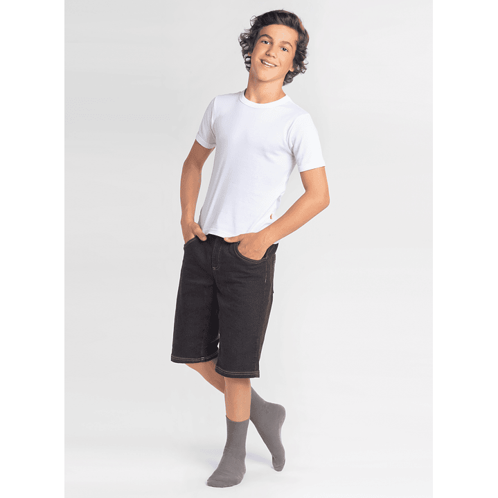 CALCETÍN ESCOLAR CORTO ALGODÓN PACK 2 2802 3