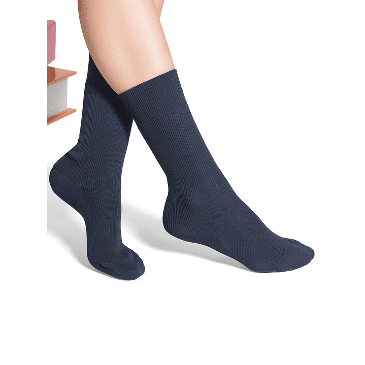 CALCETÍN ESCOLAR CORTO ALGODÓN PACK 2 2802 8