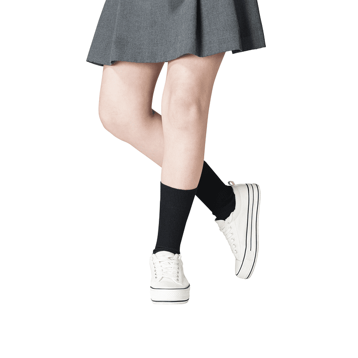 CALCETÍN CORTO BAMBÚ ESCOLAR 21507 PACK2 PUNTA INVISIBLE 6