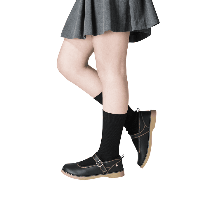 CALCETÍN CORTO BAMBÚ ESCOLAR 21507 PACK2 PUNTA INVISIBLE 1