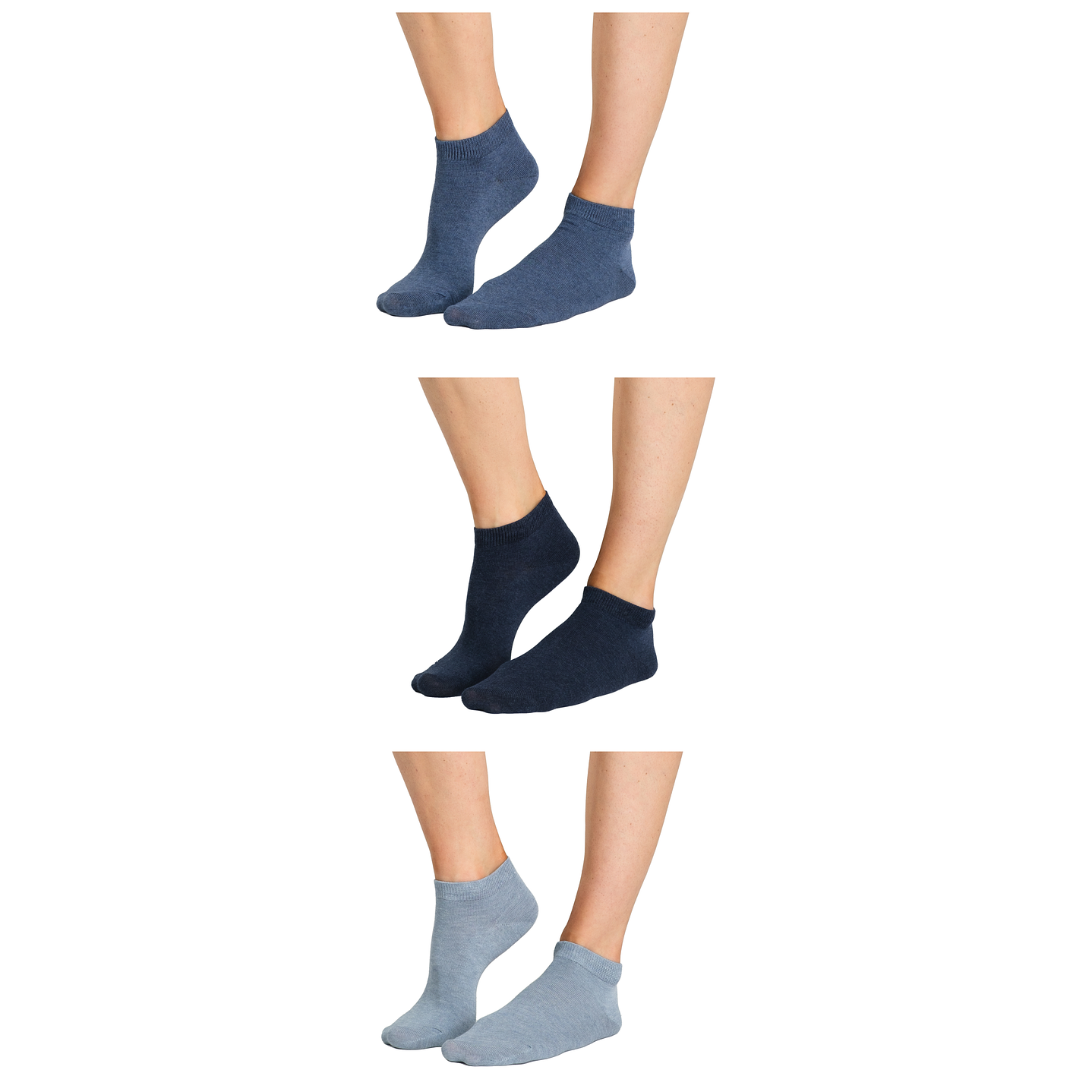 CALCETÍN TOBILLO BAMBÚ PACK 3  7