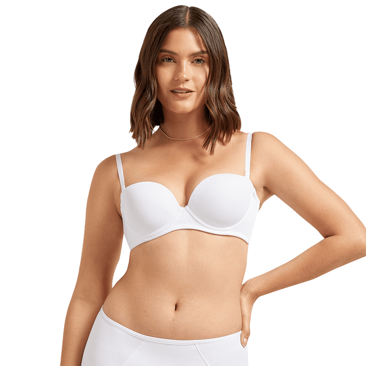 SOSTÉN MICROFIBRA PUSH UP STRAPLESS CON ARO 6069 8