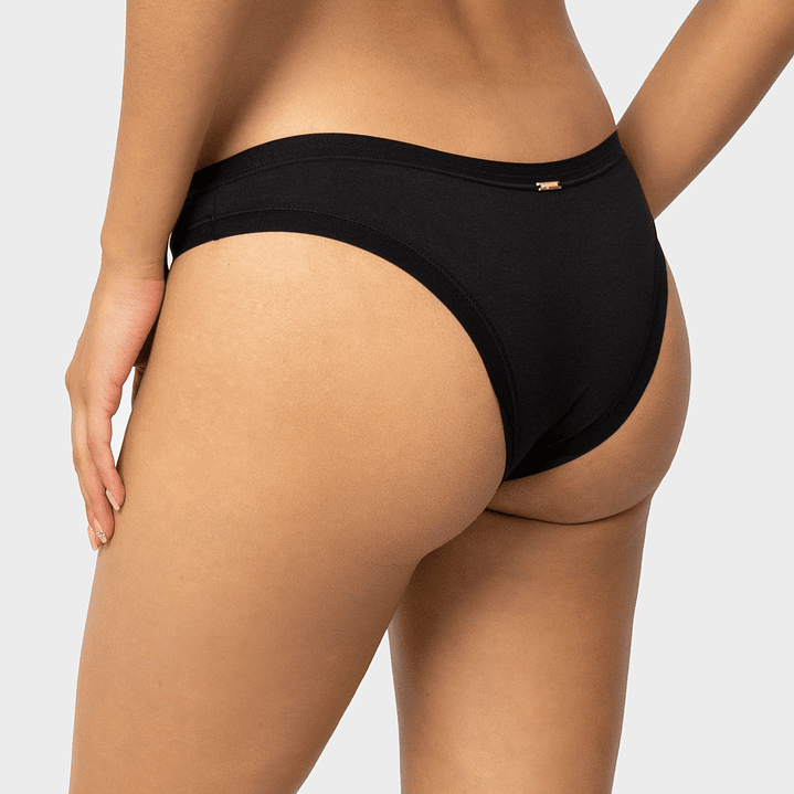CALZÓN TANGA ALGODON COSTURAS OVERLOCK 22273N 2