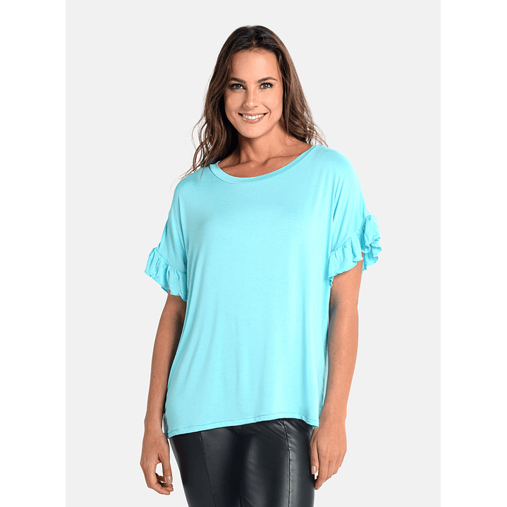 POLO VISCOSA VUELOS EN MANGAS 16819 4