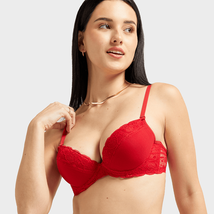 SOSTÉN PUSH UP PROVOCACIÓN CON ENCAJE Y ARO 6028 5