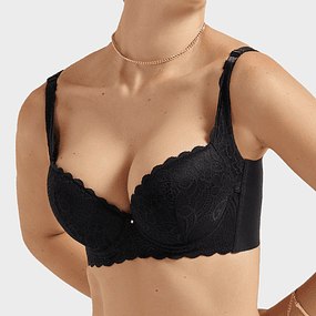 SOSTÉN CONFORT CON ESPALDA ANCHA 7042 - NEGRO (90)