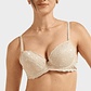 SOSTÉN PUSH UP GRACE ENCAJE Y ALGODÓN 1228 - Miniatura 8