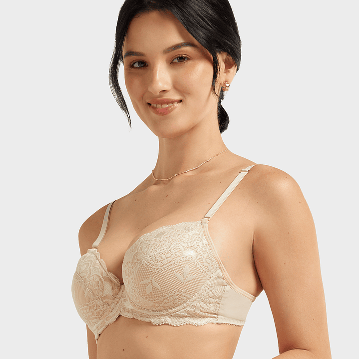 SOSTÉN PUSH UP GRACE ENCAJE Y ALGODÓN 1228 9
