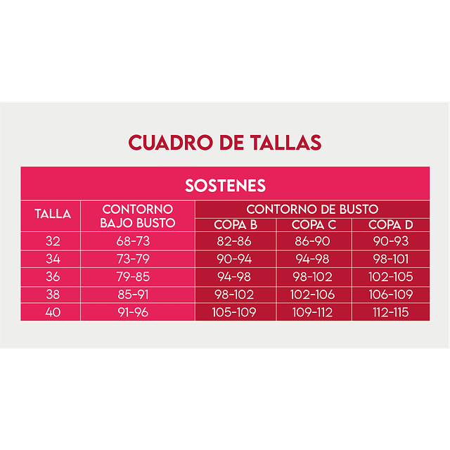 SOSTÉN ESPALDA ANCHA 7569