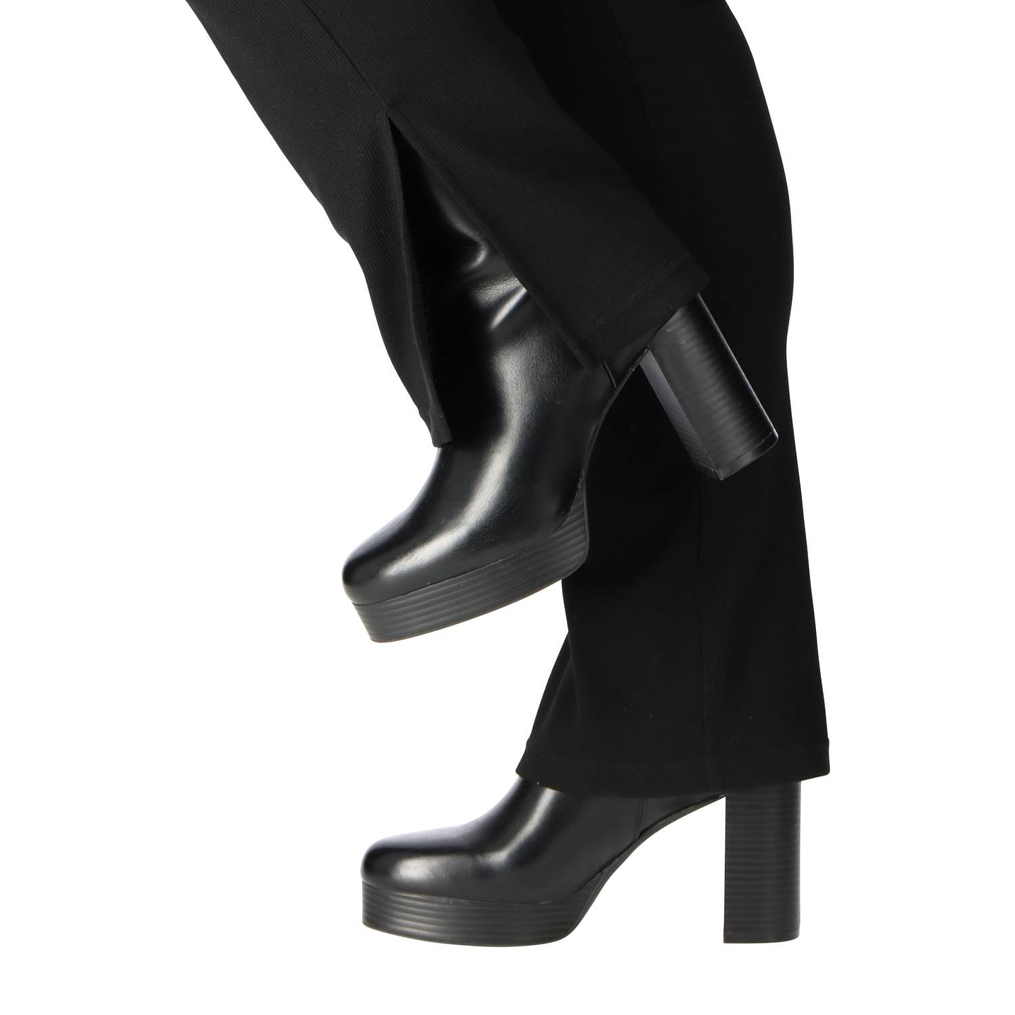 LEGGING DISEÑO ELASTICADO TEJIDO ACANALADO 14671 4