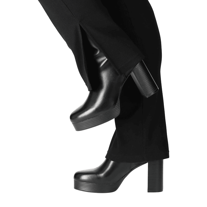 LEGGING DISEÑO ELASTICADO TEJIDO ACANALADO 14671 4