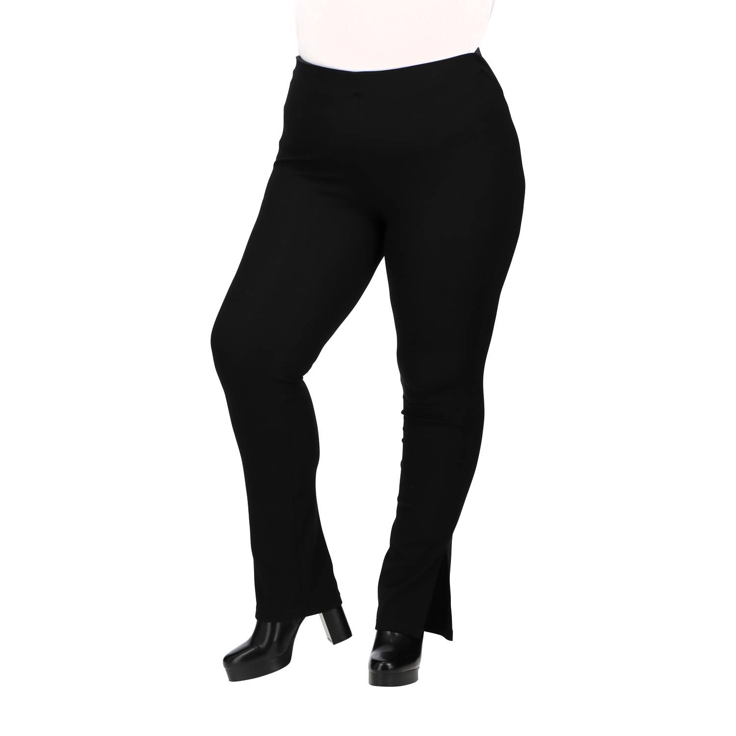 LEGGING DISEÑO ELASTICADO TEJIDO ACANALADO 14671 3