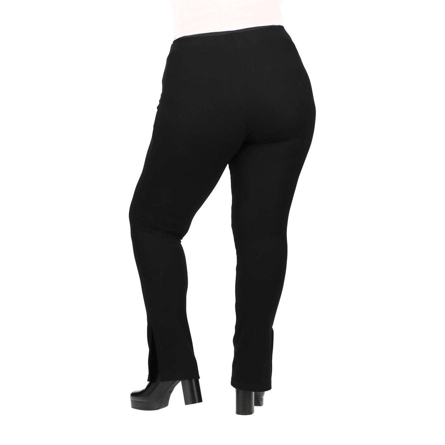 LEGGING DISEÑO ELASTICADO TEJIDO ACANALADO 14671 5