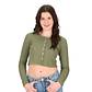CROP TOP JUVENIL TEJIDO RIB 16835 - Miniatura 1