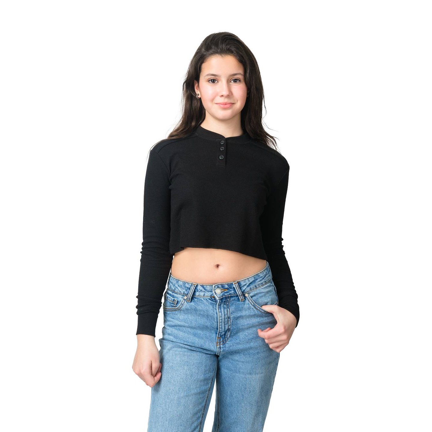 POLO CROP TOP JUVENIL 16836 4