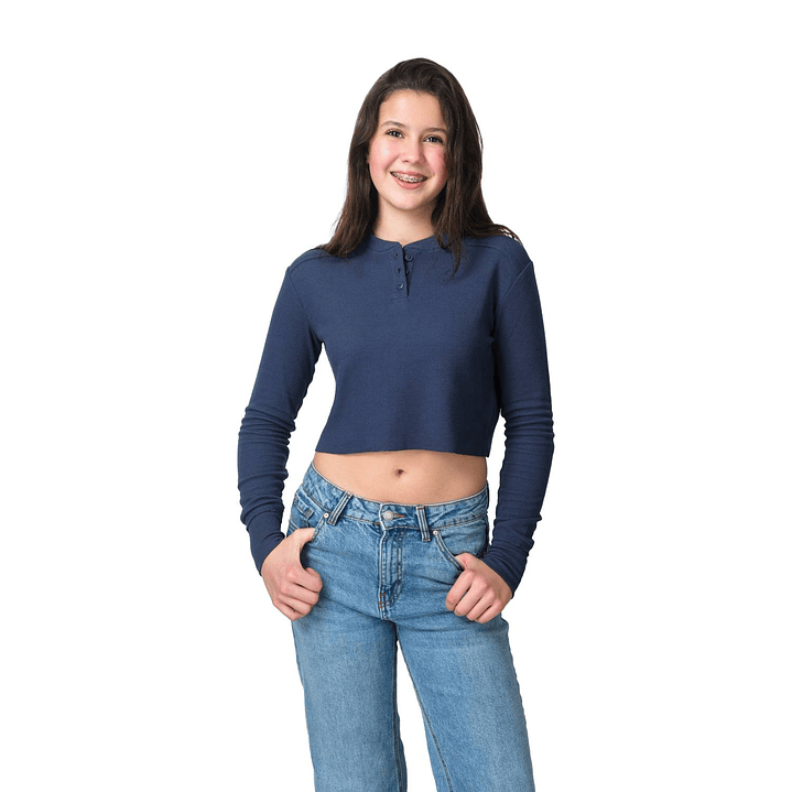 POLO CROP TOP JUVENIL 16836 1