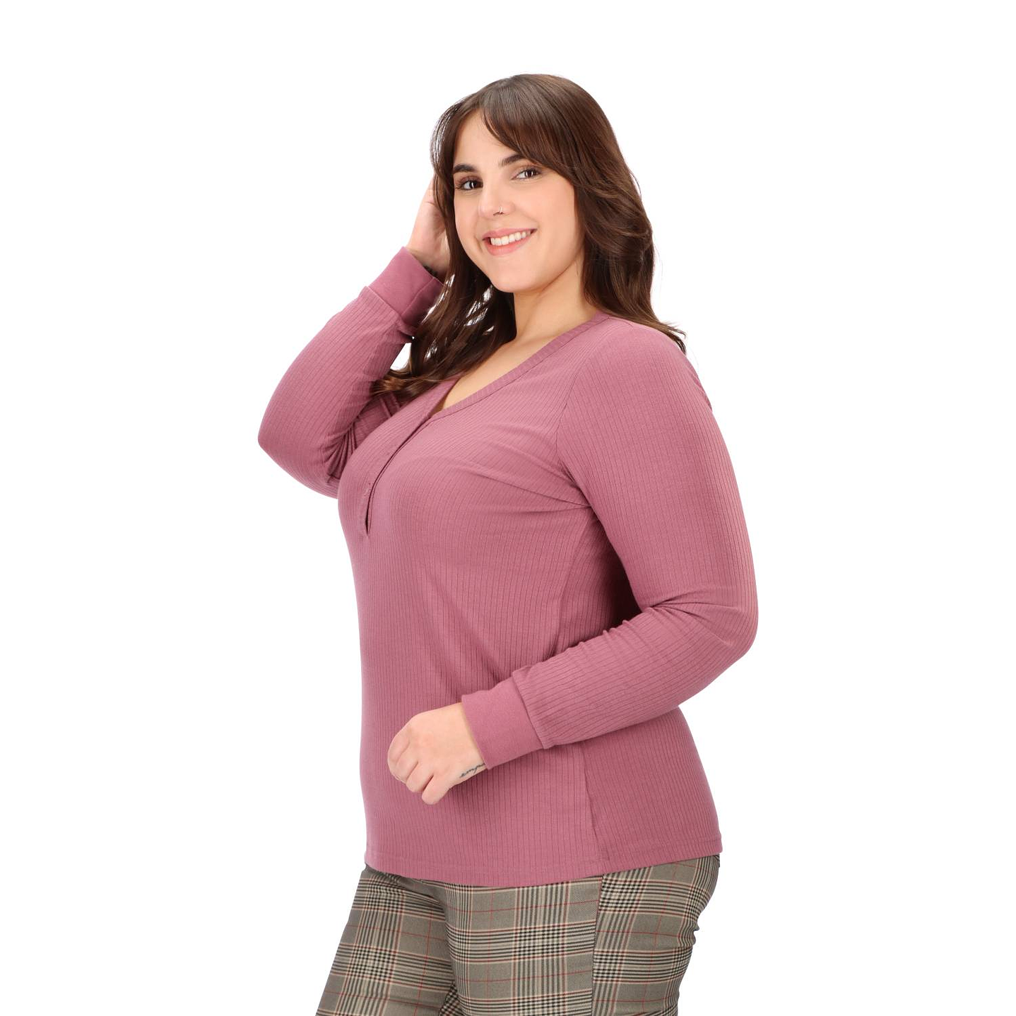 POLO MANGA LARGA VISCOSA 16838 1