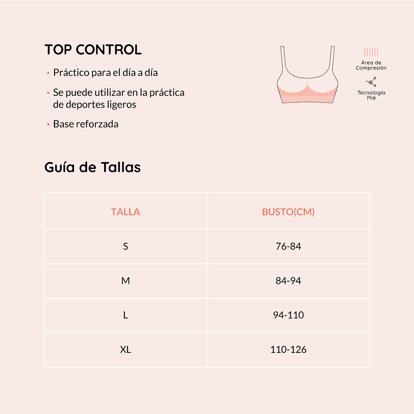 SOSTÉN MATERNAL TIRANTES ANCHOS ALGODÓN PL50149 4