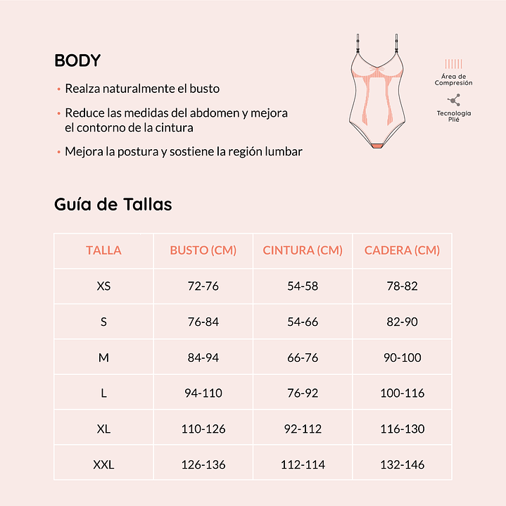 BODY CONTROL DE ABDOMEN Y POSTURA PL50403 5