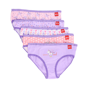 BIKINI NIÑA ALGODÓN PACK 5