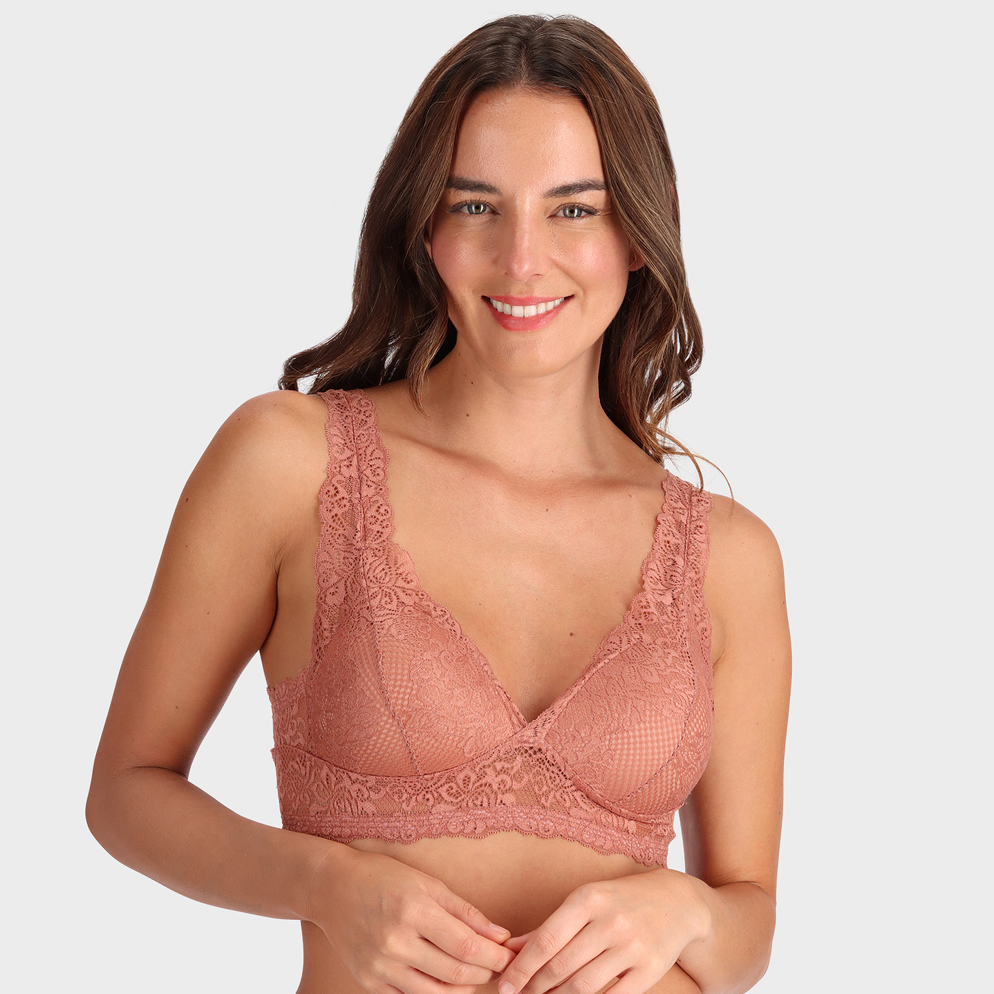BRALETTE TRANSPARENCIAS CON ENCAJE SIN ARO 7