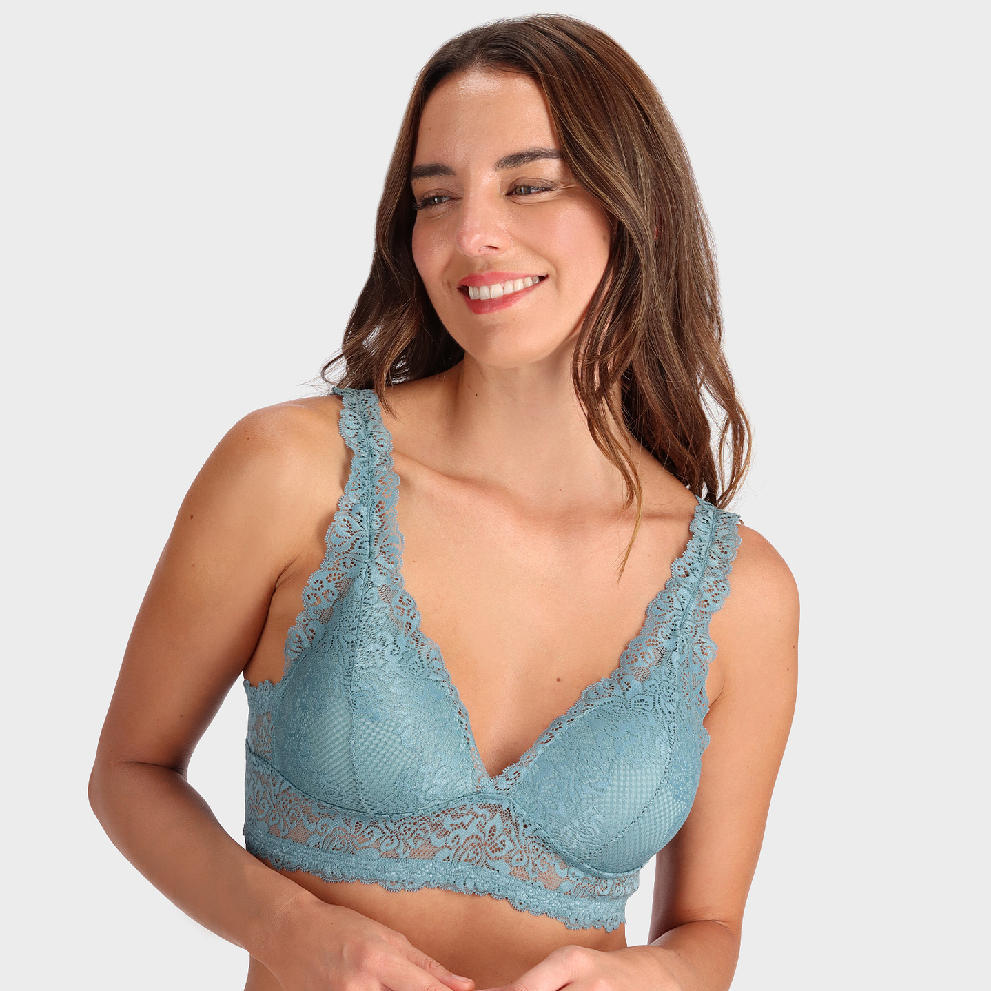 BRALETTE TRANSPARENCIAS CON ENCAJE SIN ARO 12