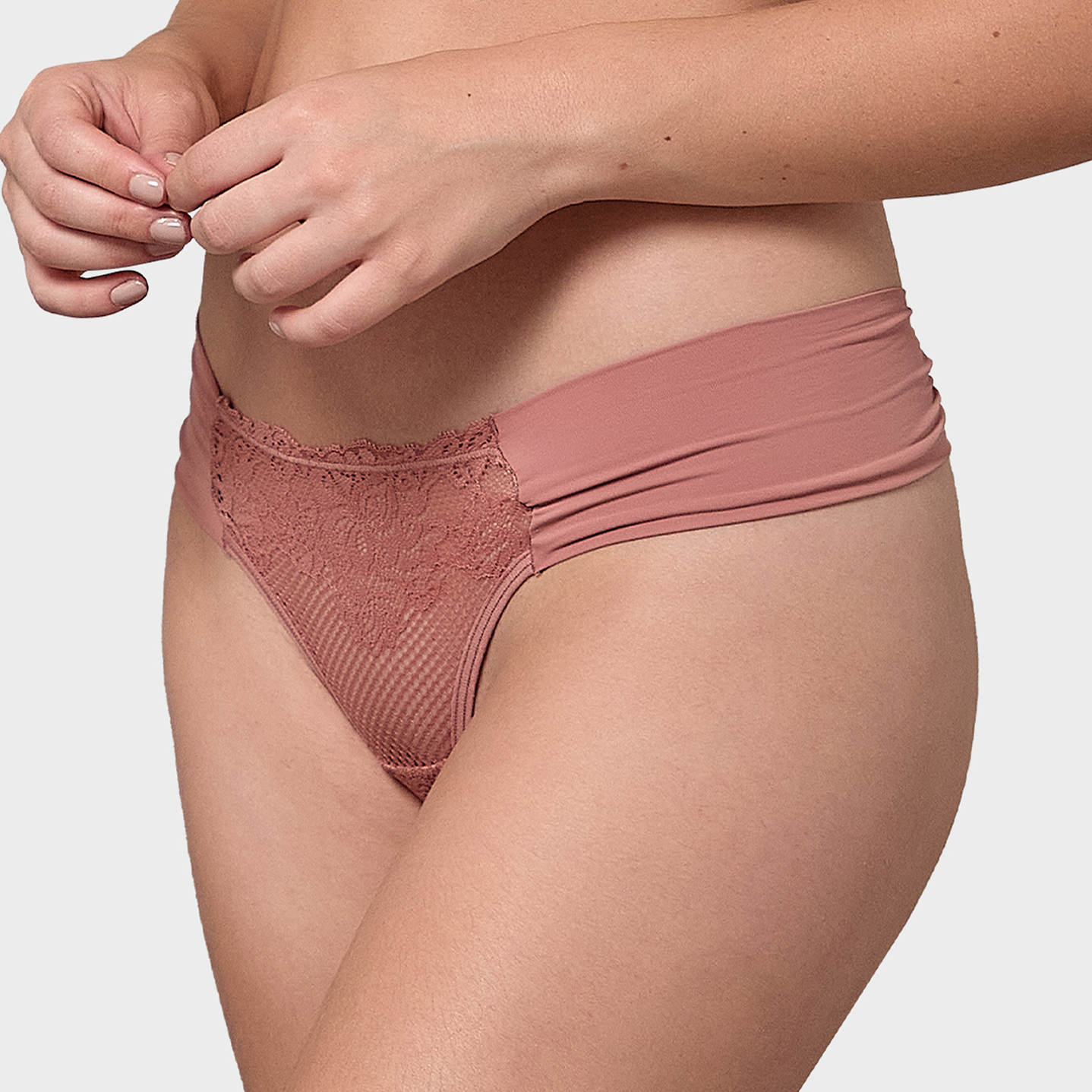 COLALESS CON ENCAJE Y MICROFIBRA 22094  3