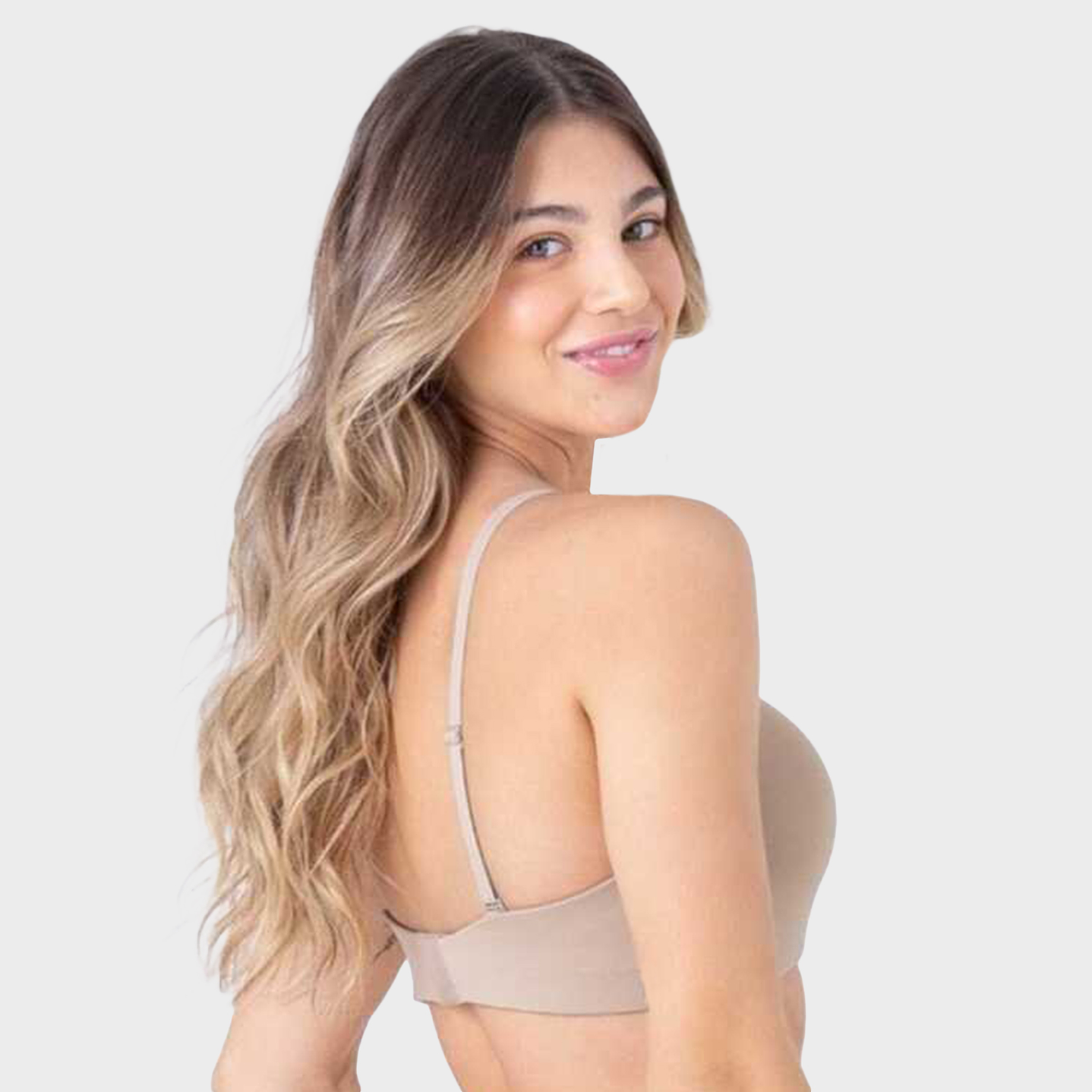 SOSTÉN STRAPLESS COPA SUAVE CON REALCE NATURAL 82462 4