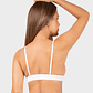 BRALETTE TRIANGULAR CON REALCE NATURAL 12401 - Miniatura 2