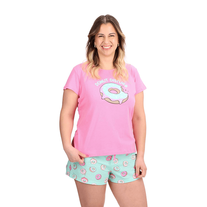 PIJAMA CORTO DE ALGODÓN 30899 2