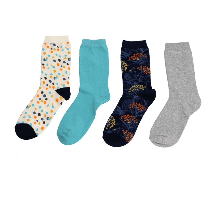 CALCETÍN CORTO ALGODÓN 21989 PACK 4  1