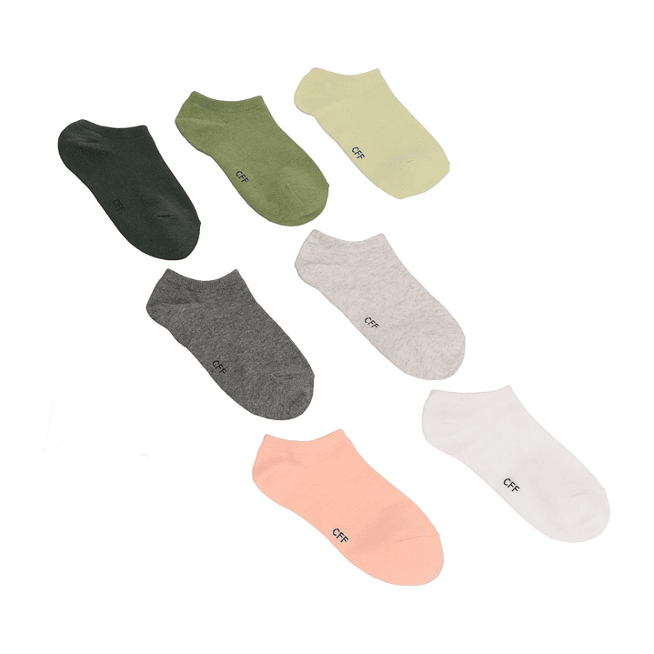 CALCETÍN TOBILLO 21997 PACK 7  1