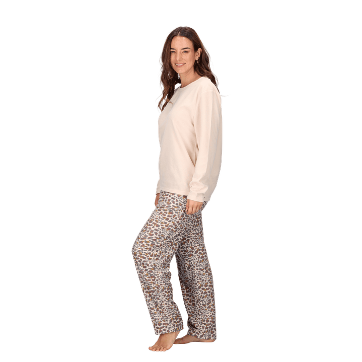 PIJAMA LARGO MICROPOLAR 30925 4