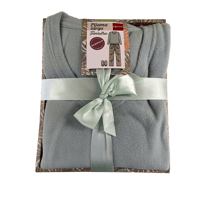 PIJAMA LARGO MICROPOLAR 30926 5