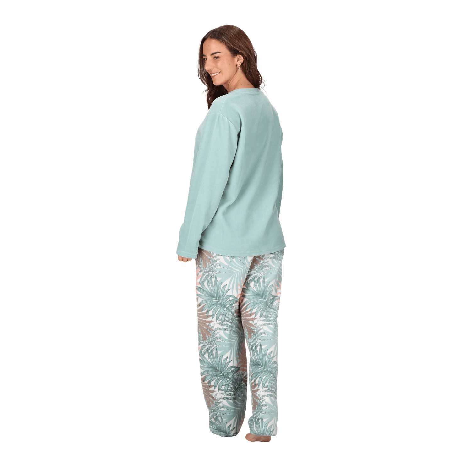 PIJAMA LARGO MICROPOLAR 30926 2