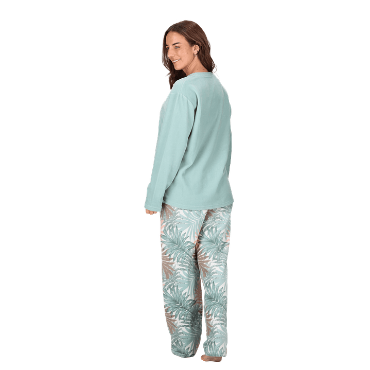 PIJAMA LARGO MICROPOLAR 30926 2