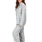 PIJAMA LARGO MICROPOLAR 30927 - Miniatura 2