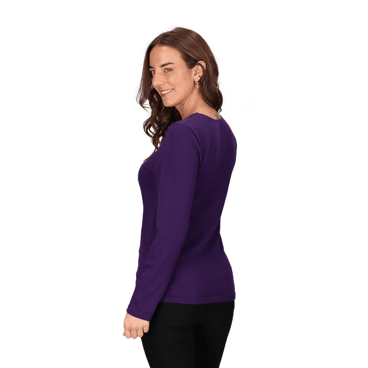 POLO MANGA LARGA MICROFIBRA DISEÑO 12435 3