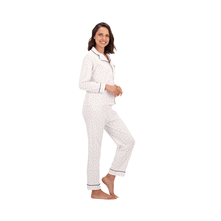 PIJAMA LARGO ALGODÓN 30932 3