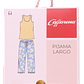 PIJAMA LARGO DISEÑO 30968 - Miniatura 8