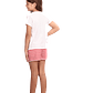 PIJAMA CORTO ALGODÓN NIÑA 30978 - Miniatura 2
