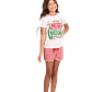 PIJAMA CORTO ALGODÓN NIÑA 30978 - Miniatura 1