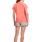 PIJAMA CORTO ALGODÓN MUJER 30966 - Miniatura 2