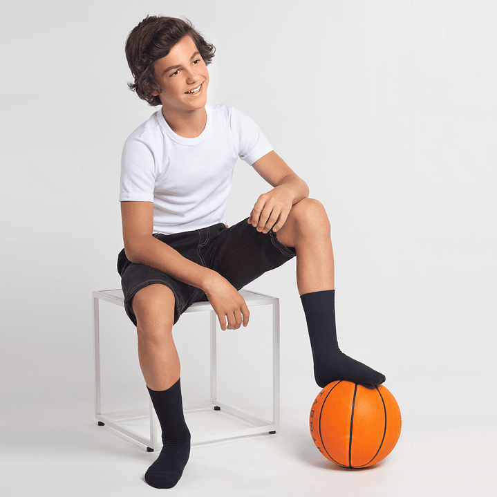 CALCETIN ALGODÓN PACK 3 ESCOLAR 2814 9