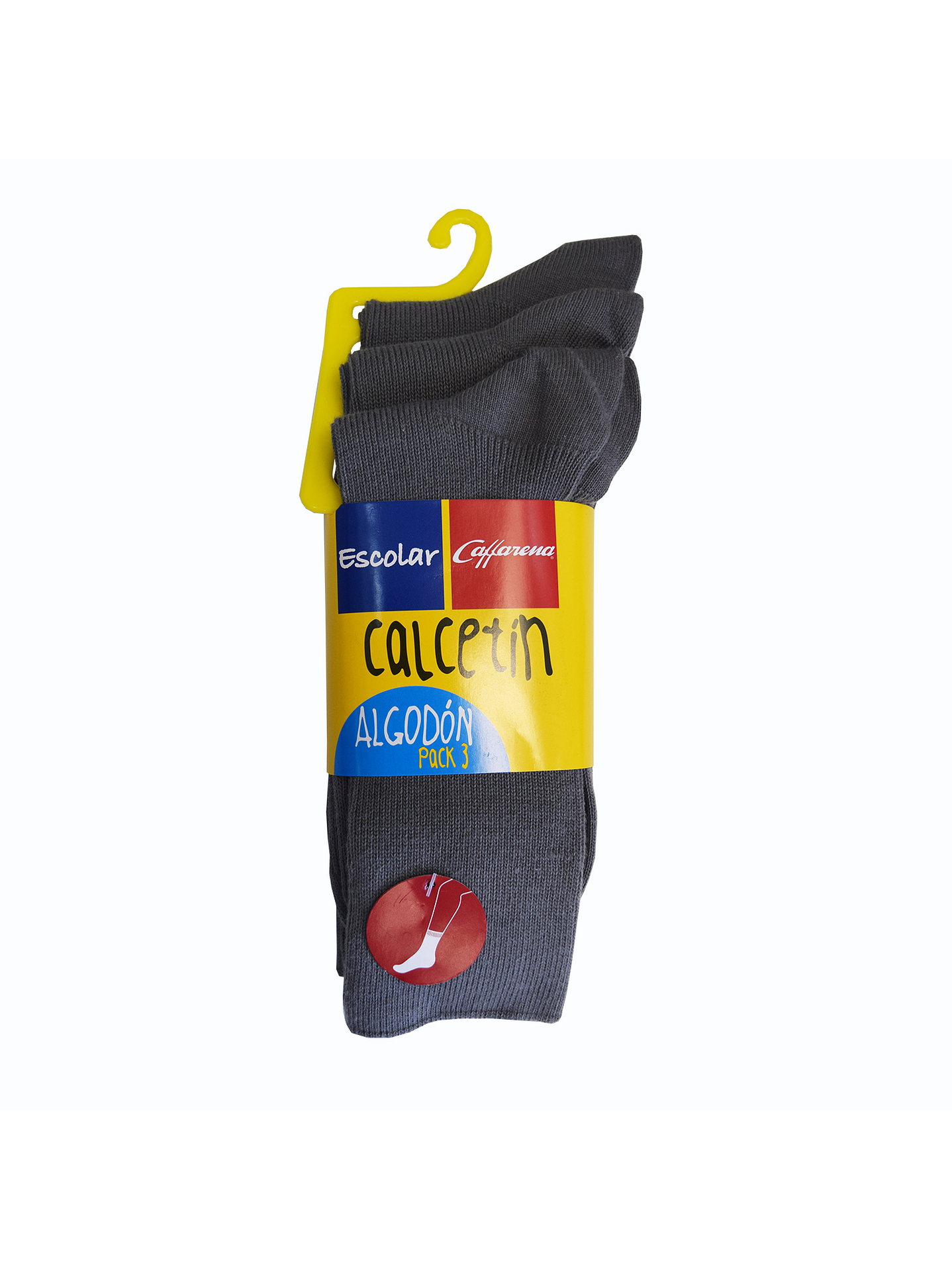 CALCETIN ALGODÓN PACK 3 ESCOLAR 2814 4